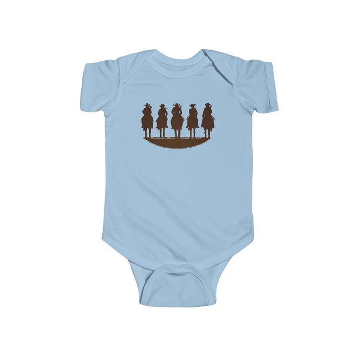 Cowboy Silhouette - Infant Fine Jersey Bodysuit