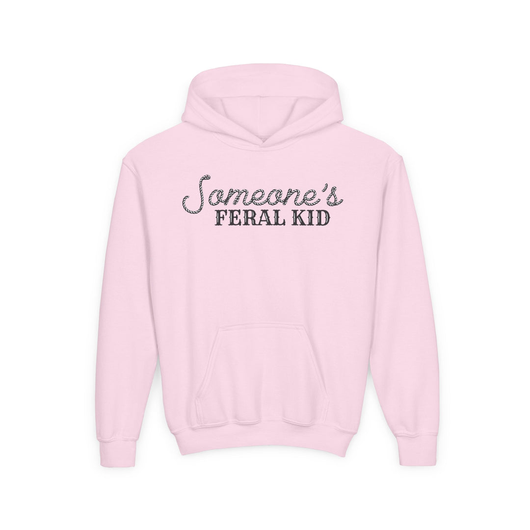 Someone's Feral Kid - Youth Heavy Blend Hooded Sweatshirt