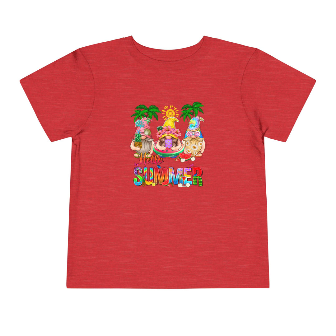 Summer Gnomes - Toddler Short Sleeve Tee