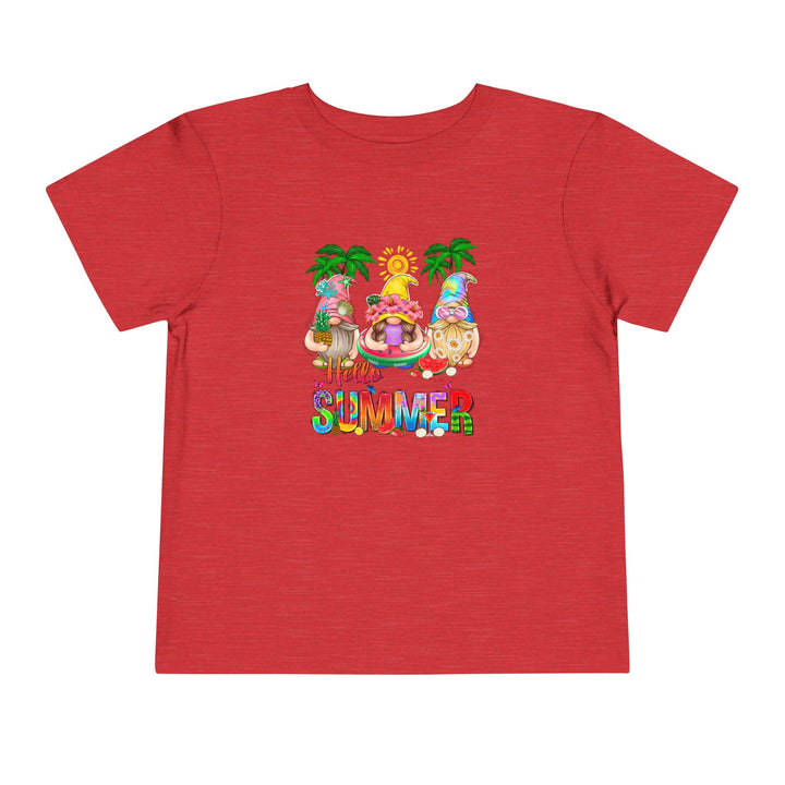 Summer Gnomes - Toddler Short Sleeve Tee