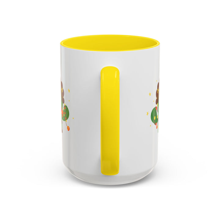 Merry Christmas Cactus -  Accent Coffee Mug (11, 15oz)