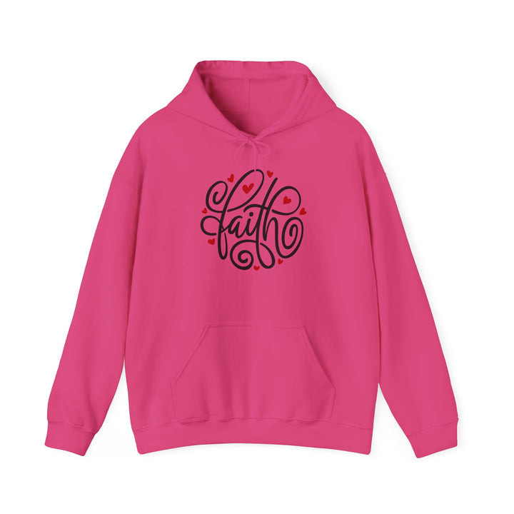 Faith Hearts - Unisex Heavy Blend™ Hooded Sweatshirt