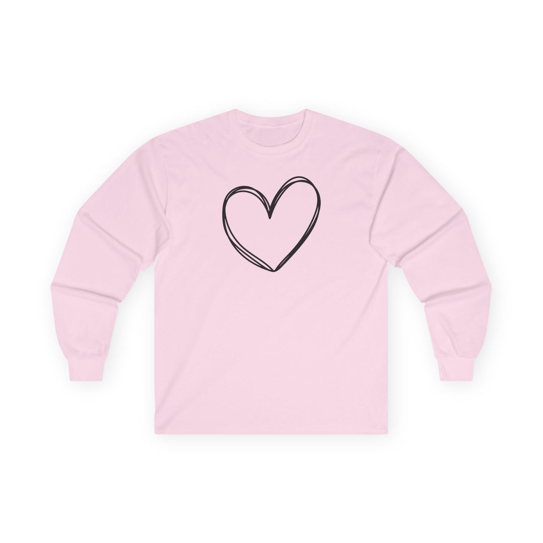Heart - Unisex Ultra Cotton Long Sleeve Tee