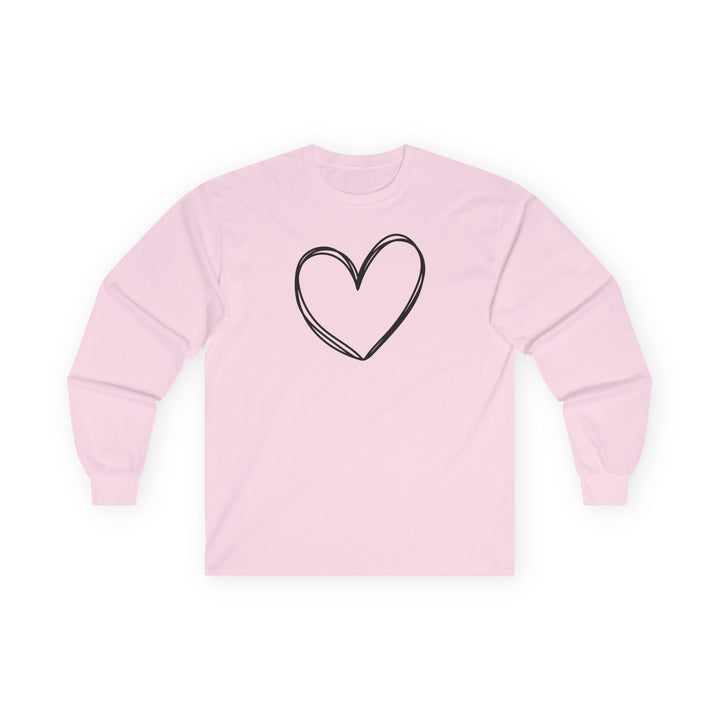 Heart - Unisex Ultra Cotton Long Sleeve Tee