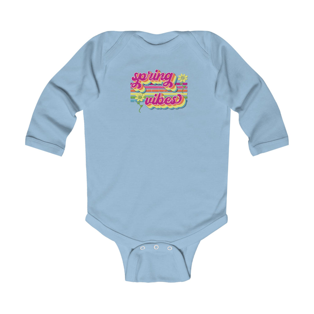 Spring Vibes Retro - Infant Long Sleeve Bodysuit