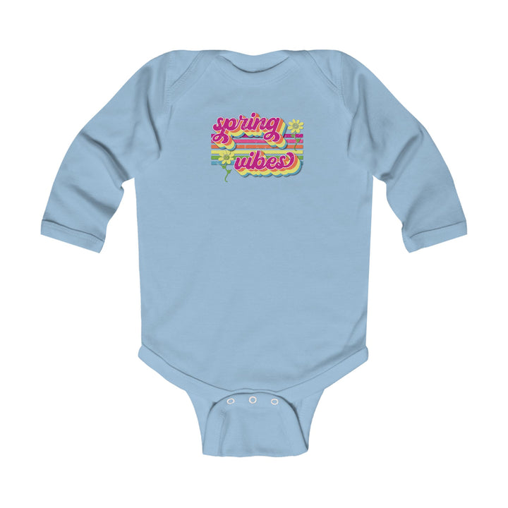 Spring Vibes Retro - Infant Long Sleeve Bodysuit