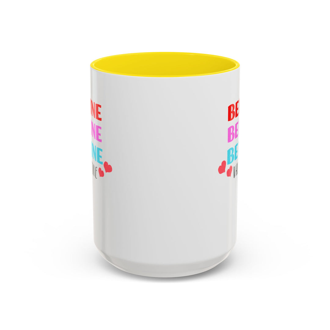 Be Mine Valentine - Accent Coffee Mug (11, 15oz)