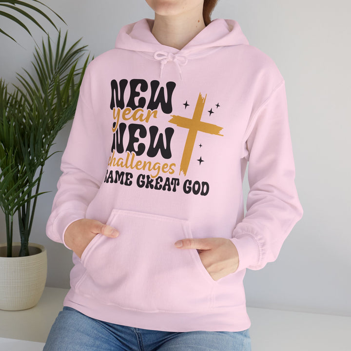 New year Same Great God - Unisex Heavy Blend™ Hooded Sweatshirt