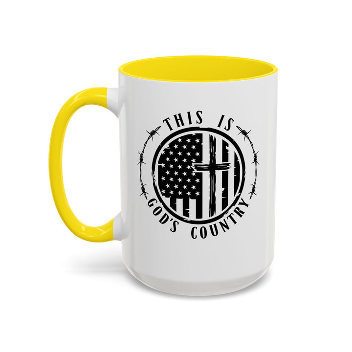 Gods Country - Accent Coffee Mug (11, 15oz)