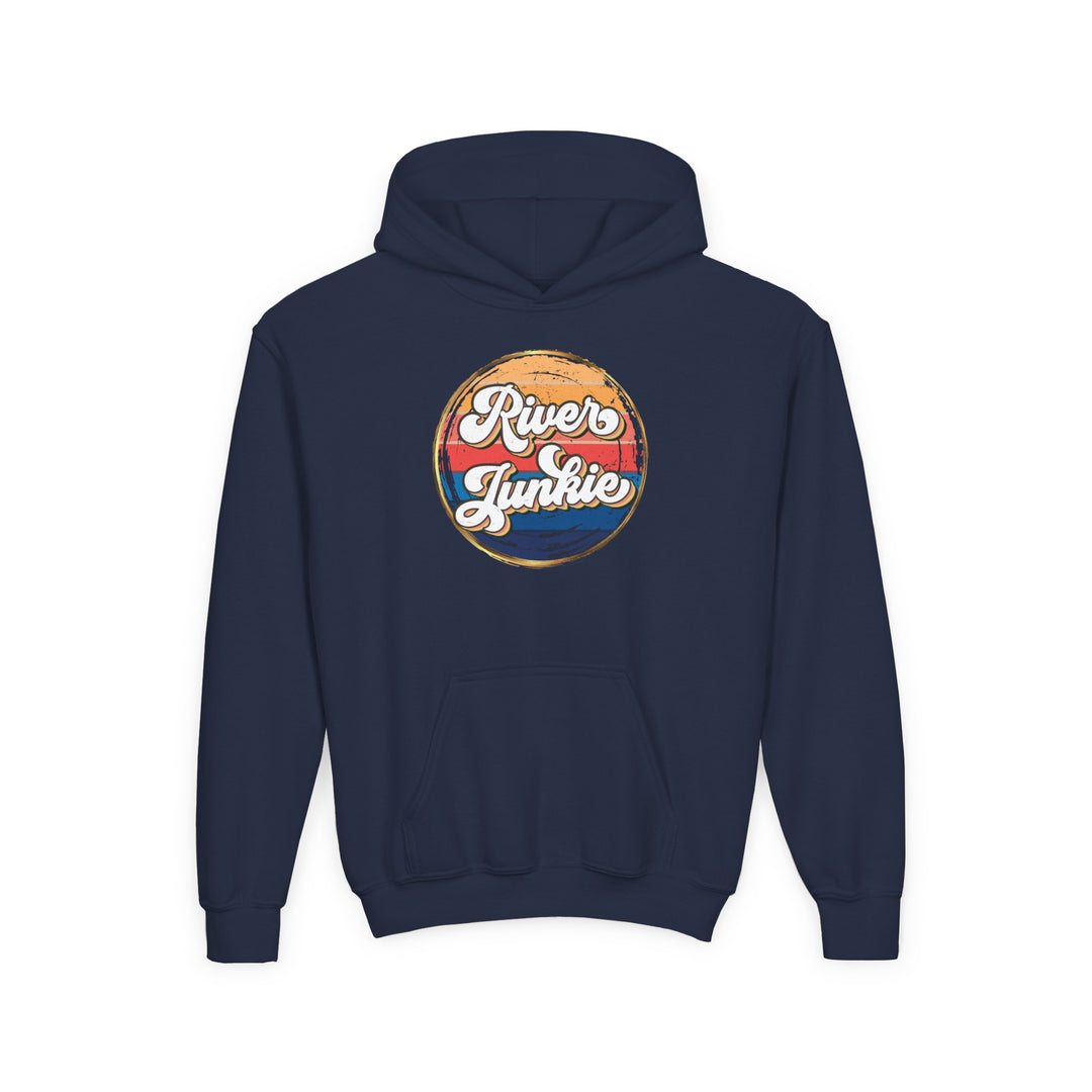 River Junkie - Youth Heavy Blend Hooded Sweatshirt