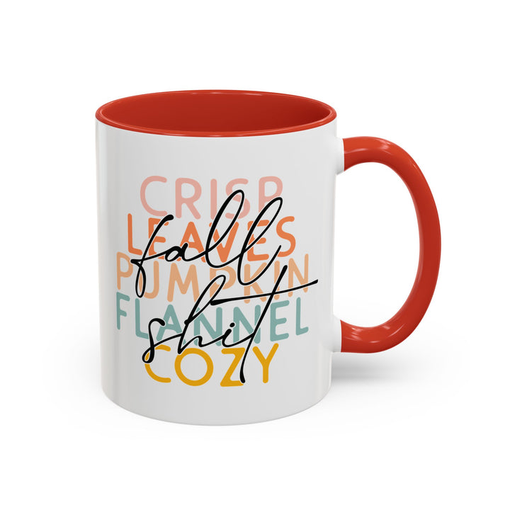 Fall Sh*t - Accent Coffee Mug (11, 15oz)