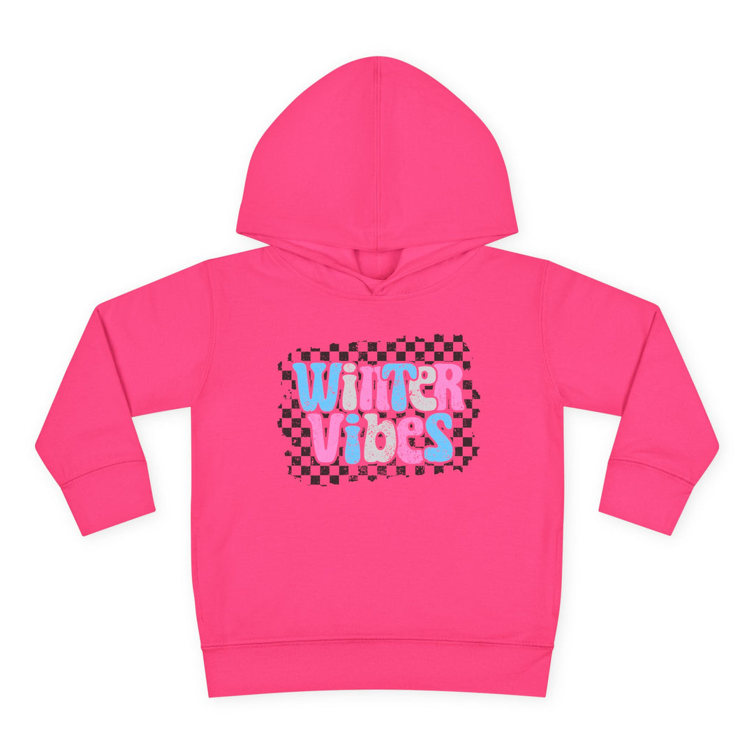 Winter Vibes - Toddler Pullover Fleece Hoodie