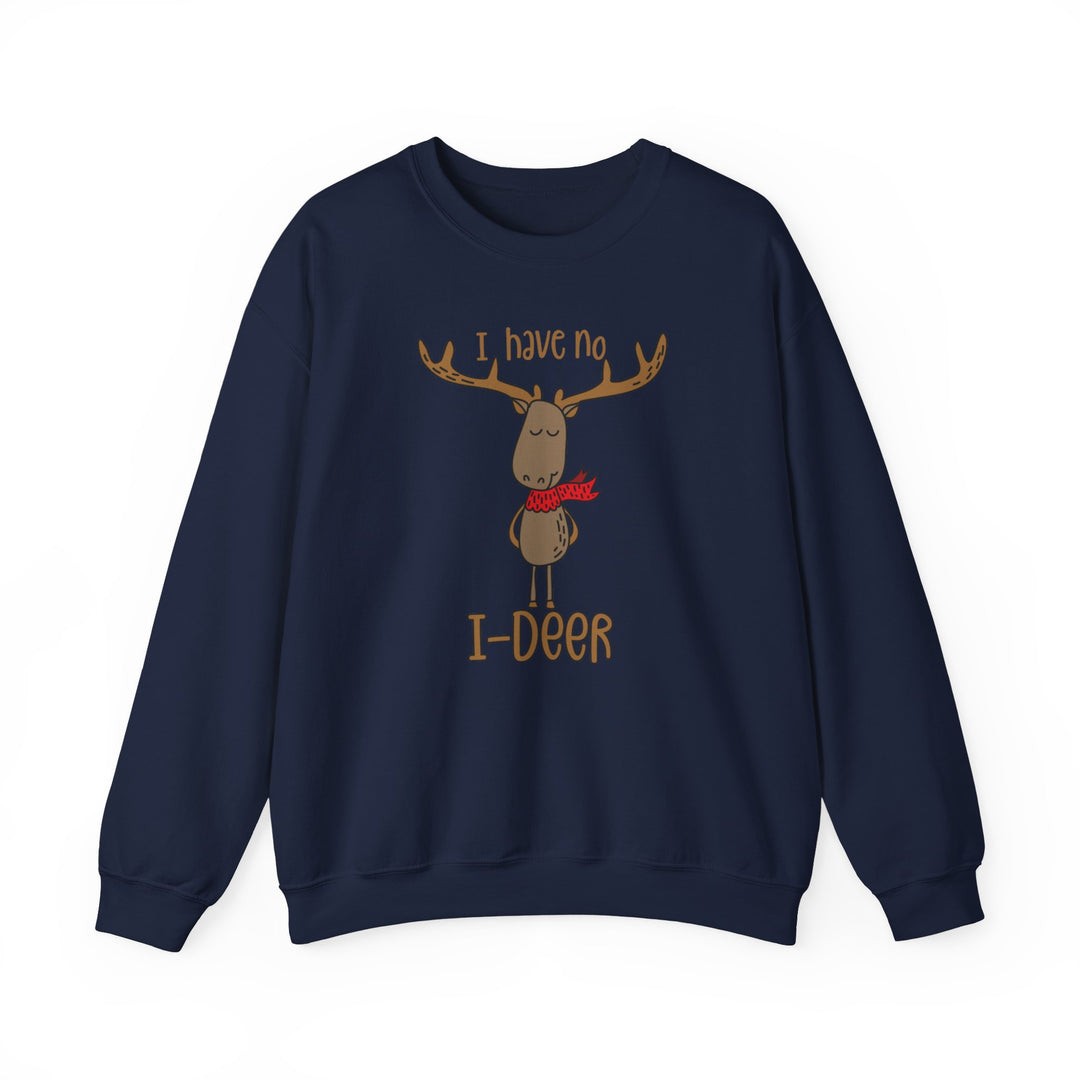 I Have No I-Deer - Unisex Heavy Blend™ Crewneck Sweatshirt