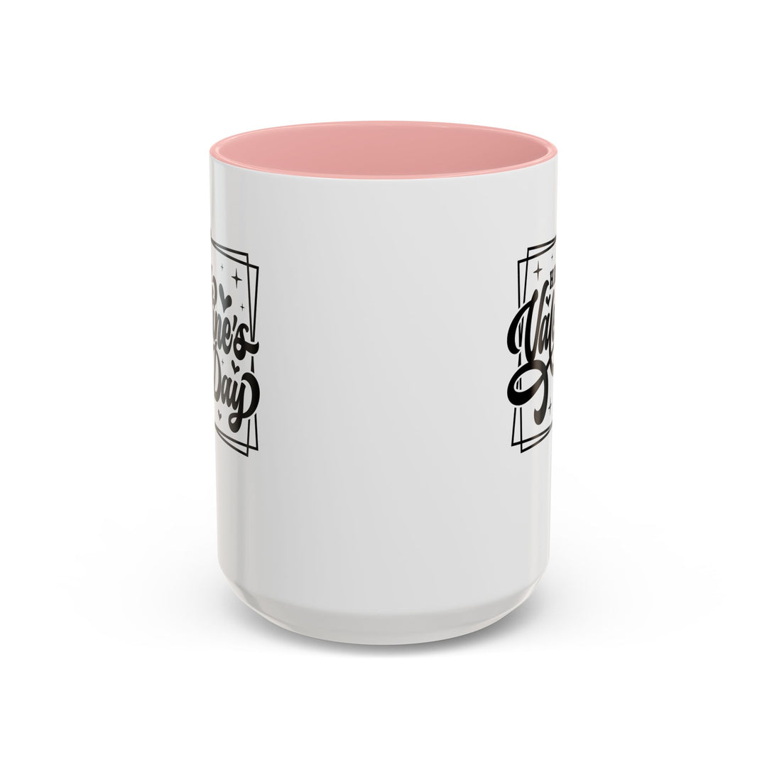 Happy Valentine's Day W/Hearts - Accent Coffee Mug (11, 15oz)