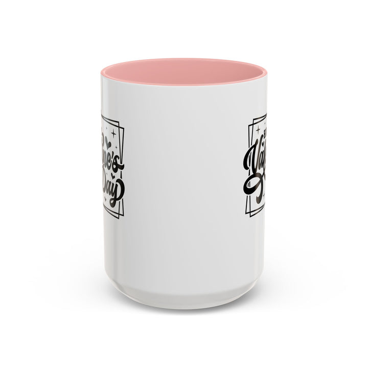 Happy Valentine's Day W/Hearts - Accent Coffee Mug (11, 15oz)