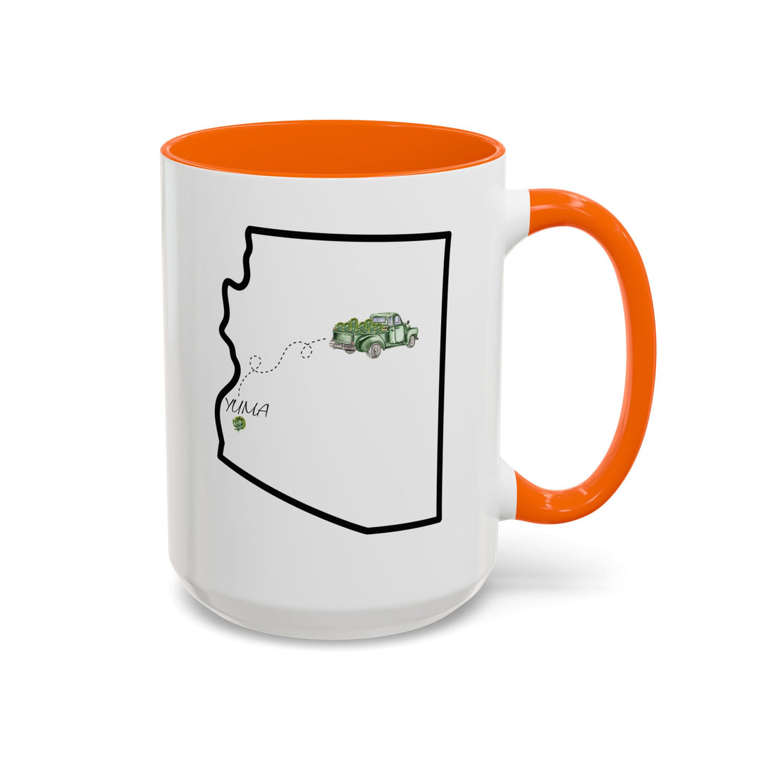 Yuma Lettuce Truck - Accent Coffee Mug (11, 15oz)