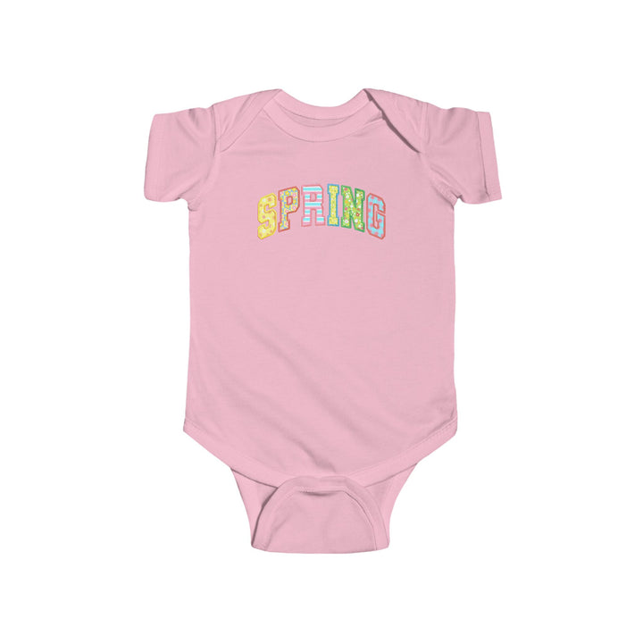 Spring Quilt - Infant Fine Jersey Bodysuit