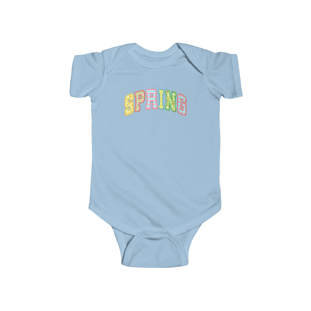 Spring Quilt - Infant Fine Jersey Bodysuit