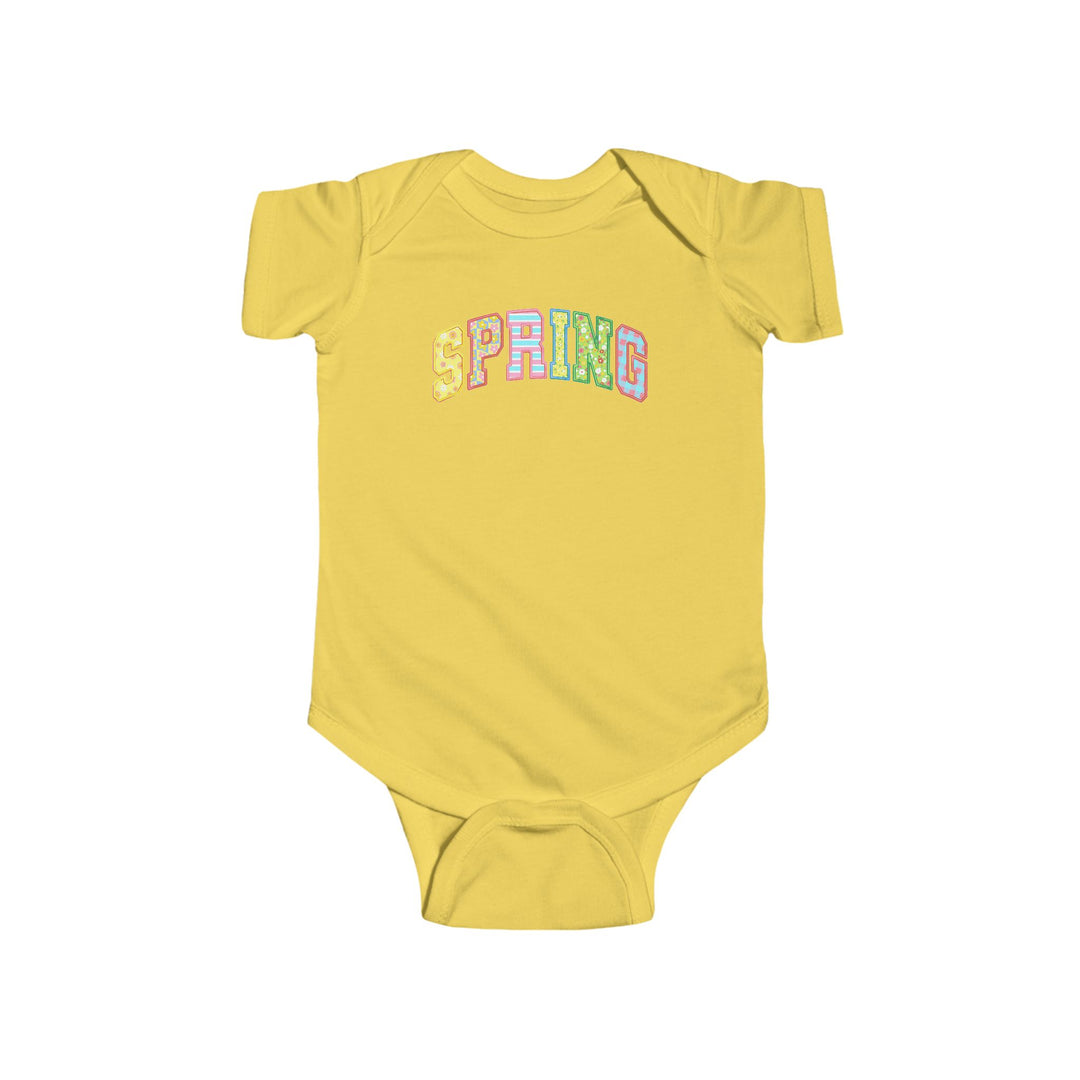 Spring Quilt - Infant Fine Jersey Bodysuit
