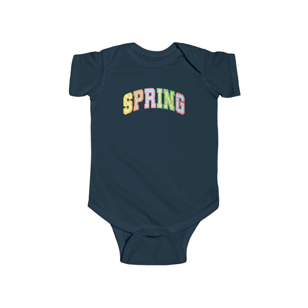 Spring Quilt - Infant Fine Jersey Bodysuit