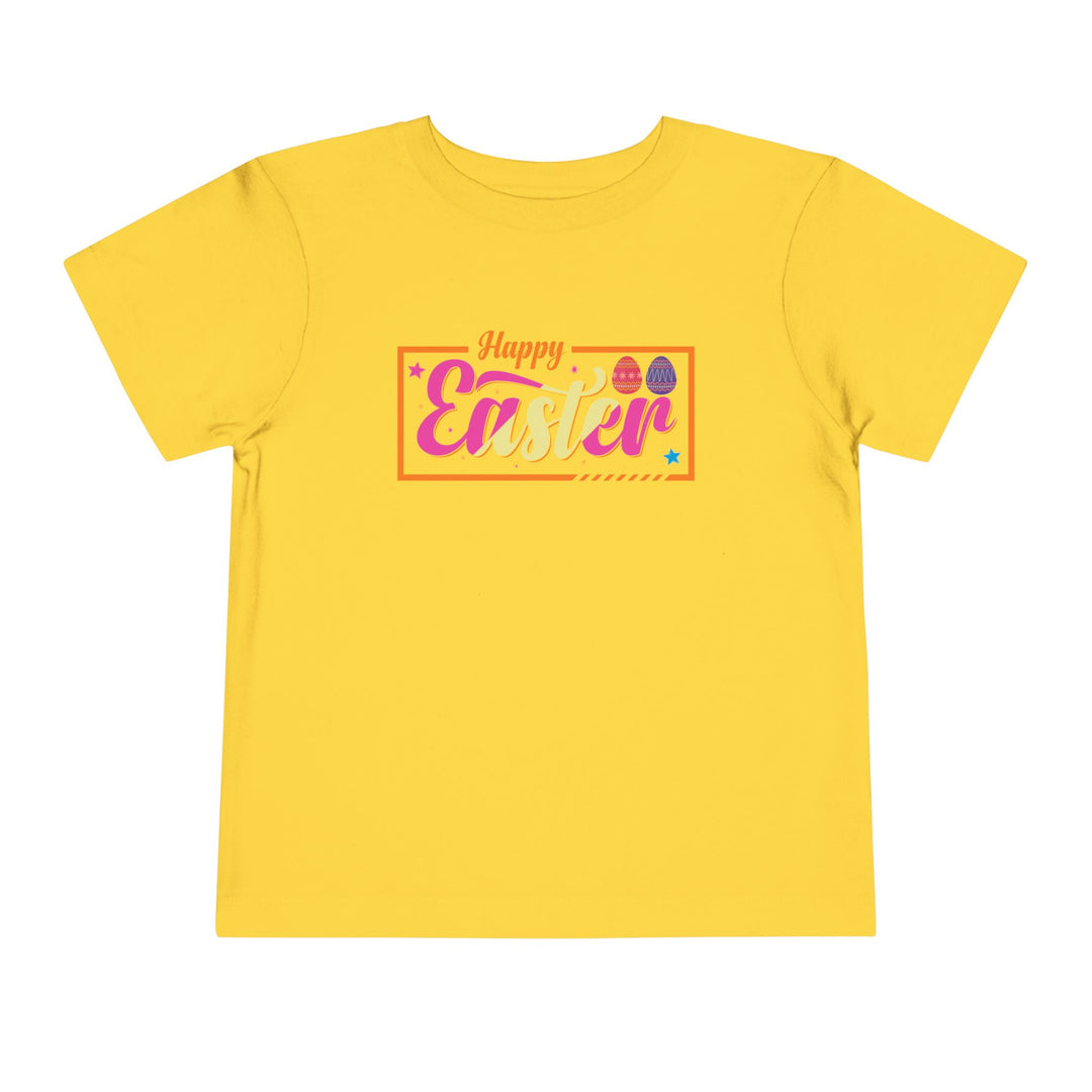 Happy Easter - Toddler Short Sleeve Tee