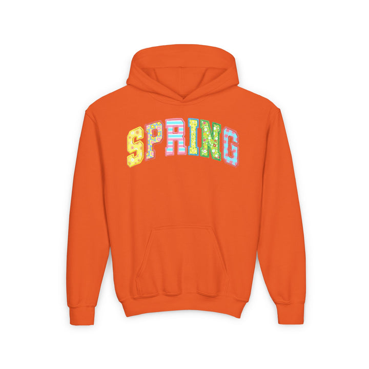 Spring Quilt - Youth Heavy Blend Hooded Sweatshirt