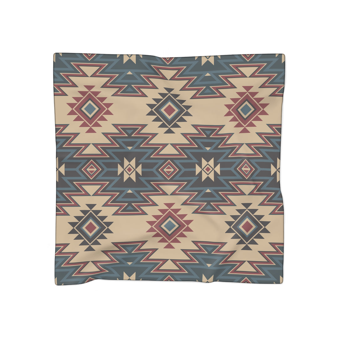 Tribal Indian Tan - Poly Scarf