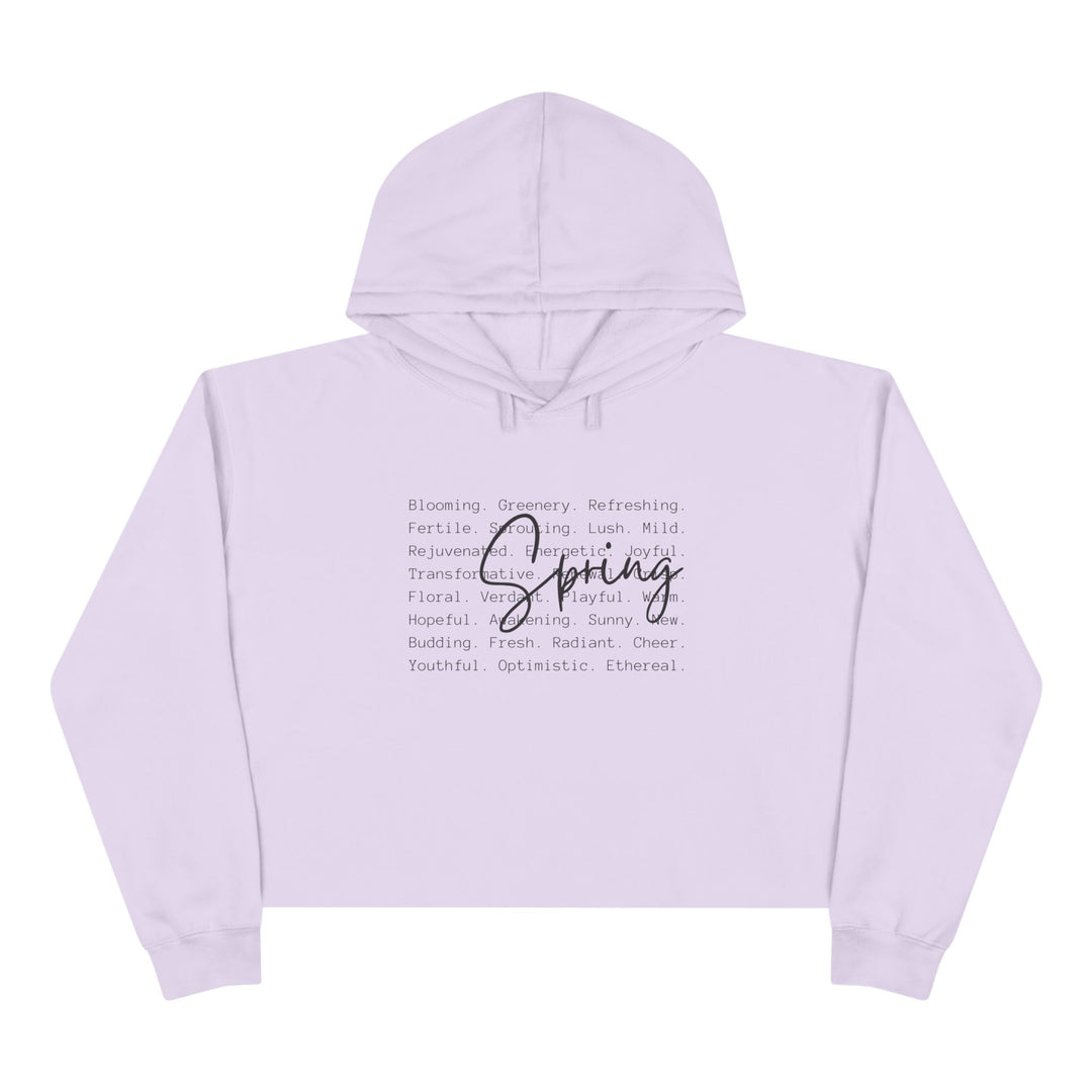 Spring - Crop Hoodie