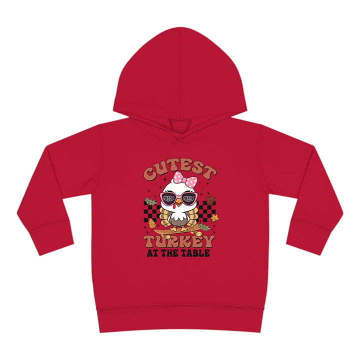 Cutest Turkey Girls - Toddler Pullover Fleece Hoodie