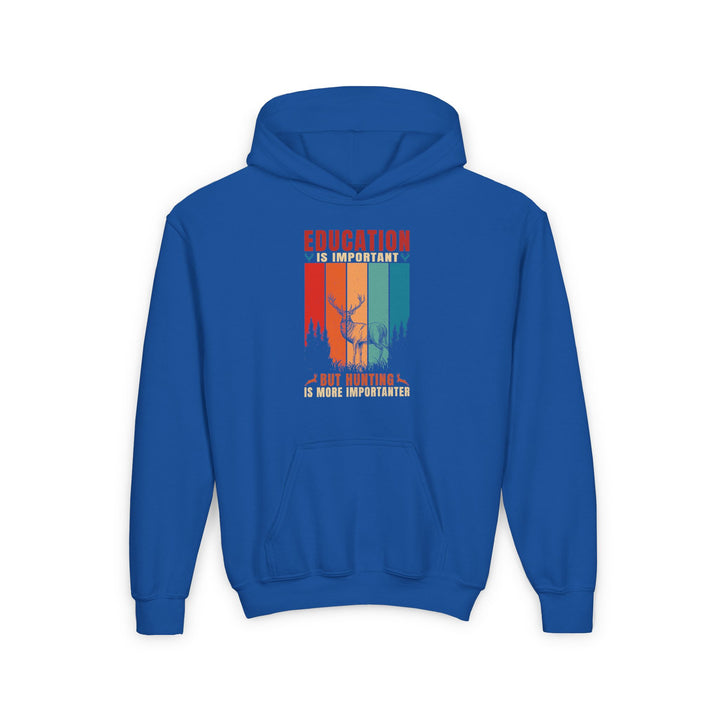 Hunting Education - Youth Heavy Blend Hooded Sweatshirt