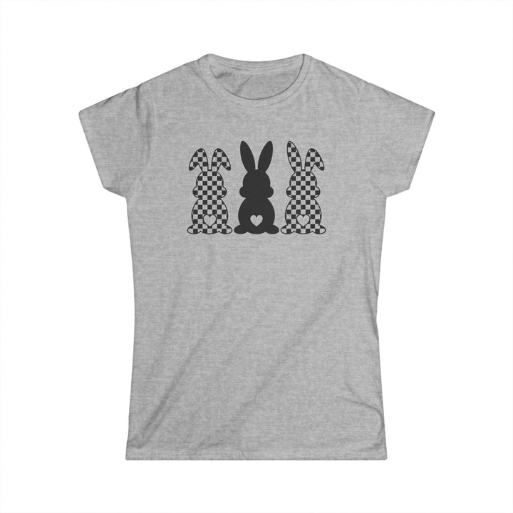 Heart Bunny - Women's Softstyle Tee