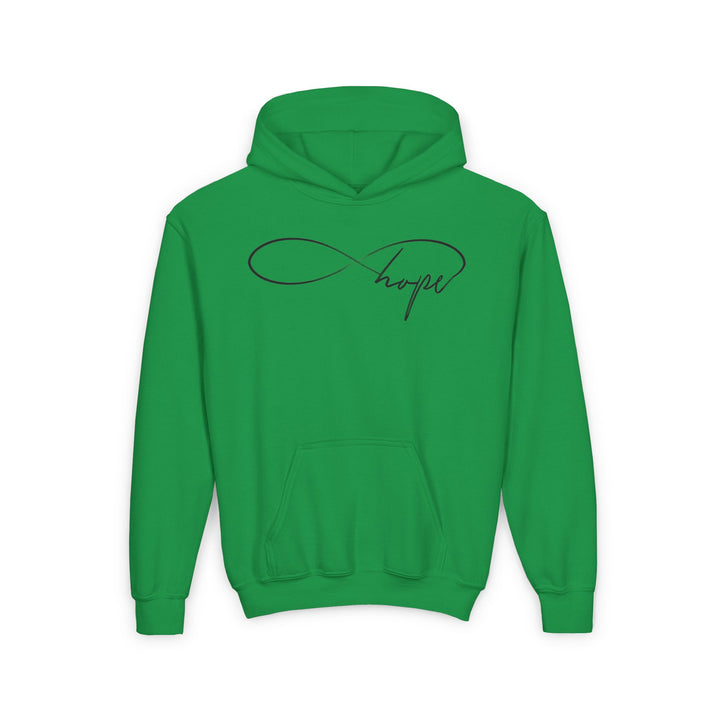 Hope Infinity - Youth Heavy Blend Hooded Sweatshirt
