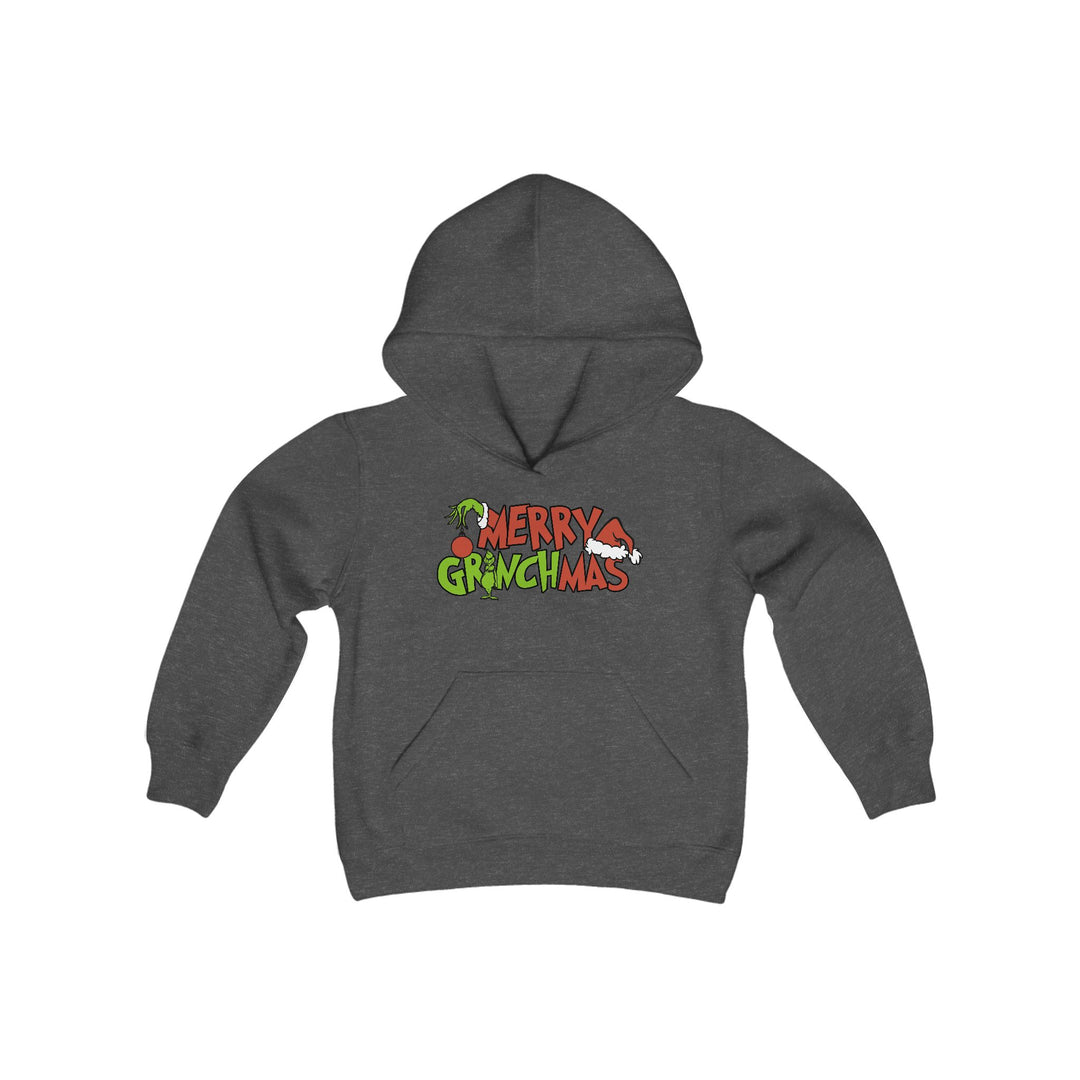 Merry Grinchmas - Youth Heavy Blend Hooded Sweatshirt