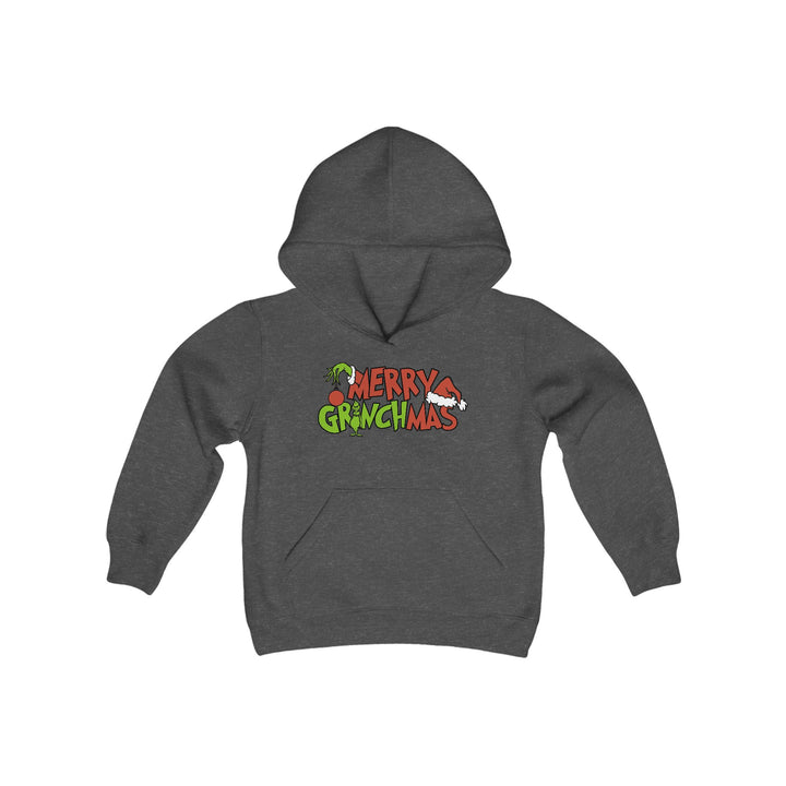 Merry Grinchmas - Youth Heavy Blend Hooded Sweatshirt