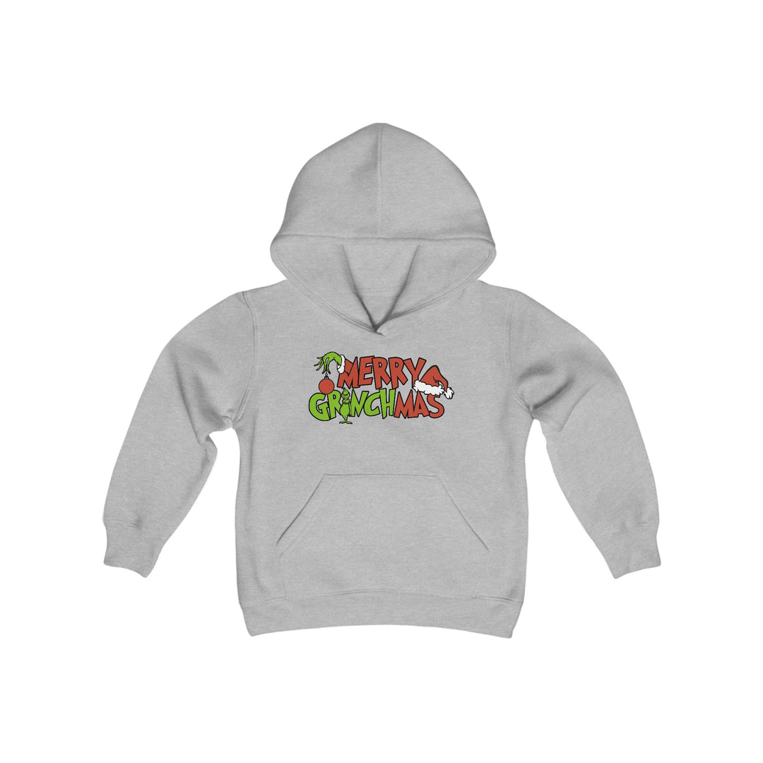 Merry Grinchmas - Youth Heavy Blend Hooded Sweatshirt