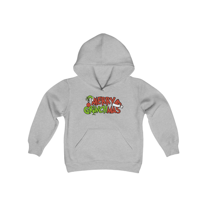 Merry Grinchmas - Youth Heavy Blend Hooded Sweatshirt
