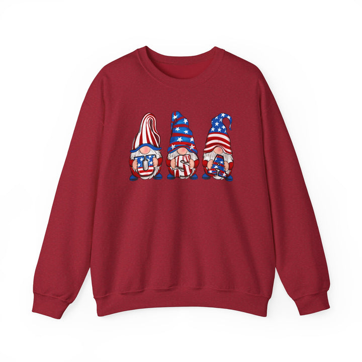 4th Of July Gnomes - Unisex Heavy Blend™ Crewneck Sweatshirt
