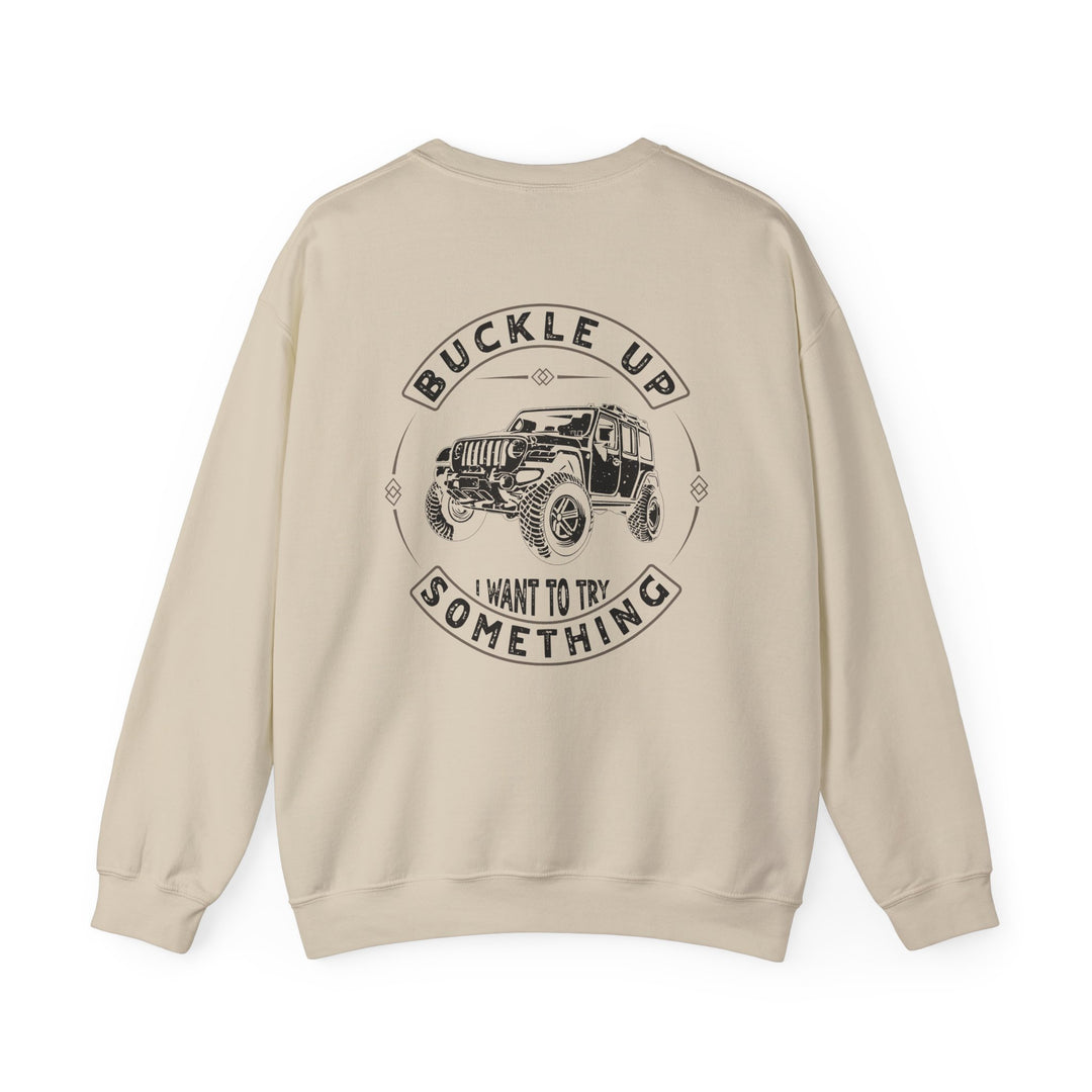 Buckle Up - Unisex Heavy Blend™ Crewneck Sweatshirt