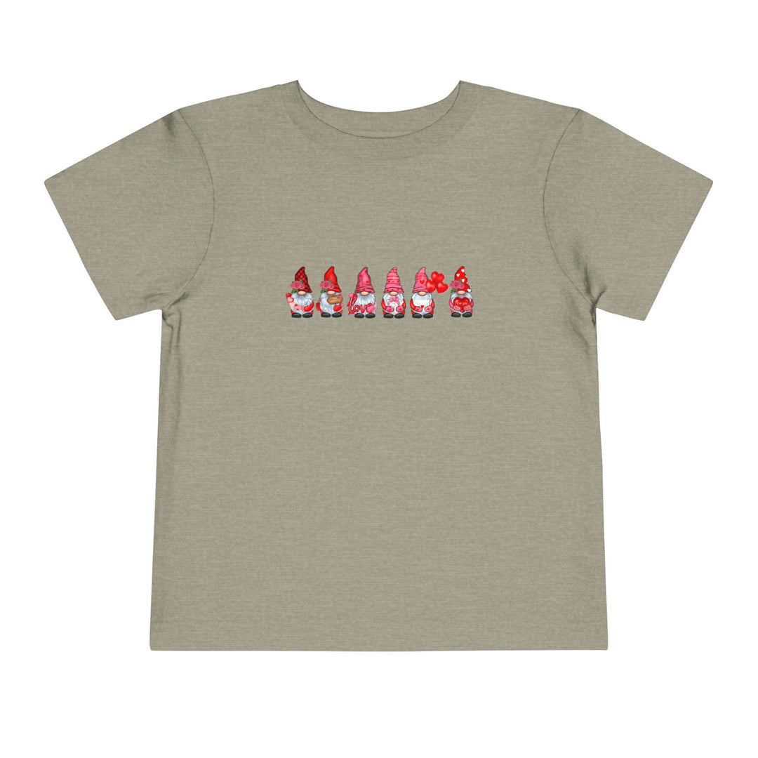 Valentines Gnomes - Toddler Short Sleeve Tee