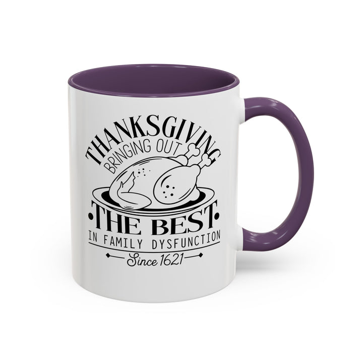 Family Dysfunction - Accent Coffee Mug (11, 15oz)
