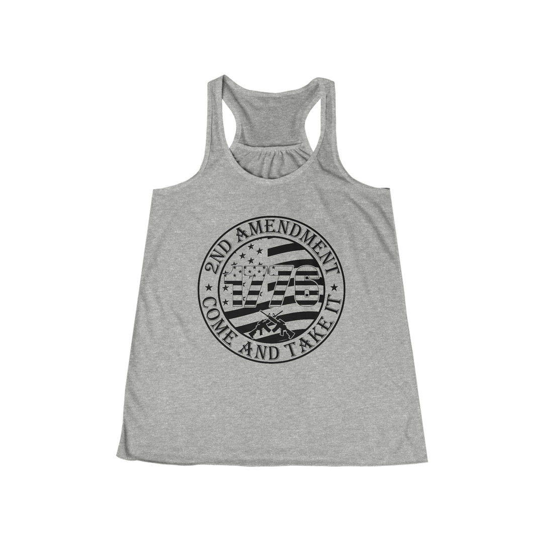 Come And Take It - Women's Flowy Racerback Tank