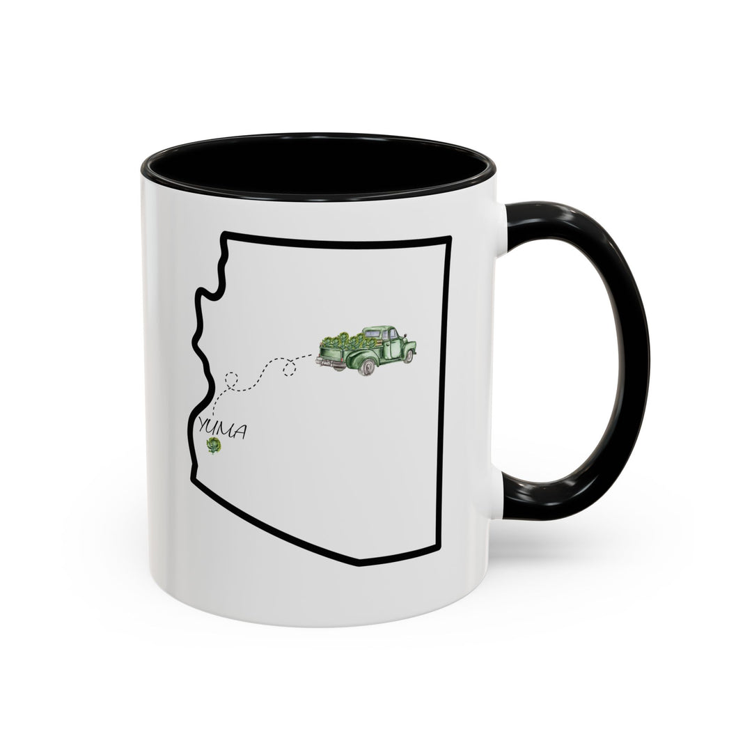 Yuma Lettuce Truck - Accent Coffee Mug (11, 15oz)