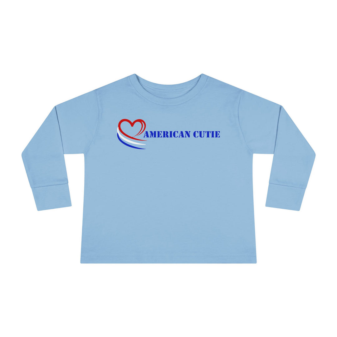 American Cutie - Toddler Long Sleeve Tee