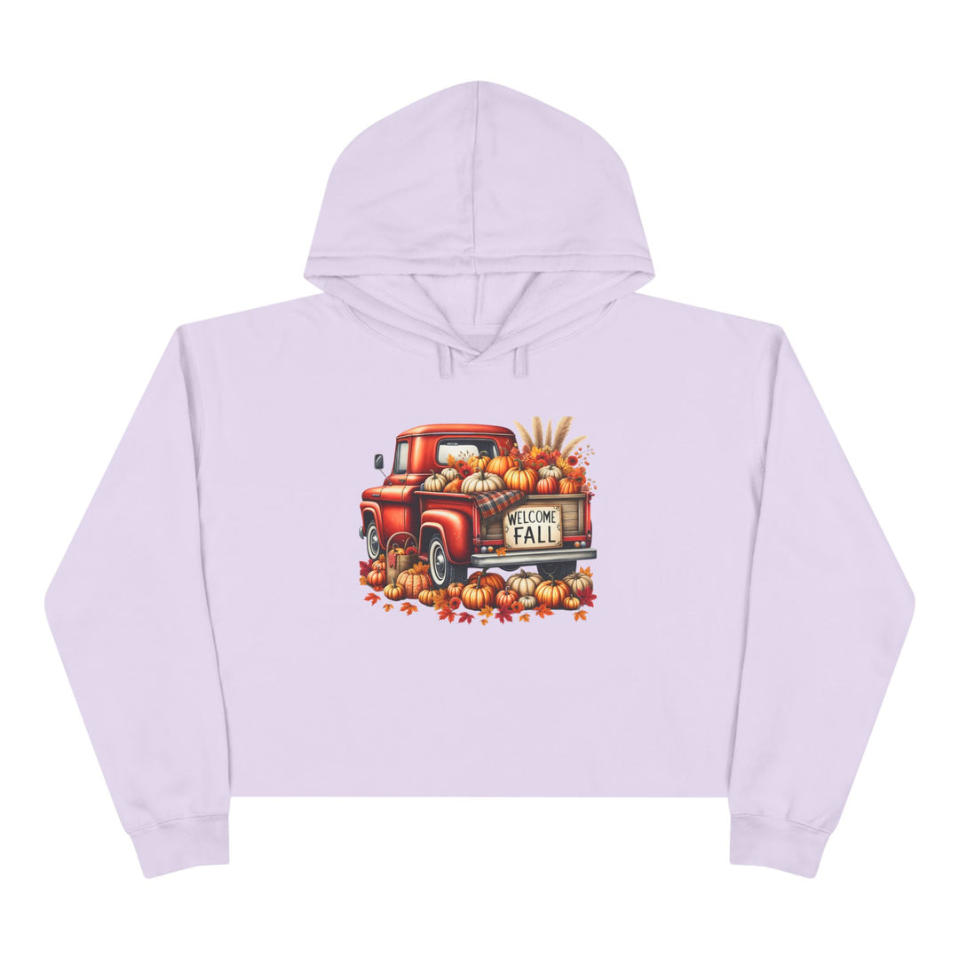 Welcome Fall - Crop Hoodie