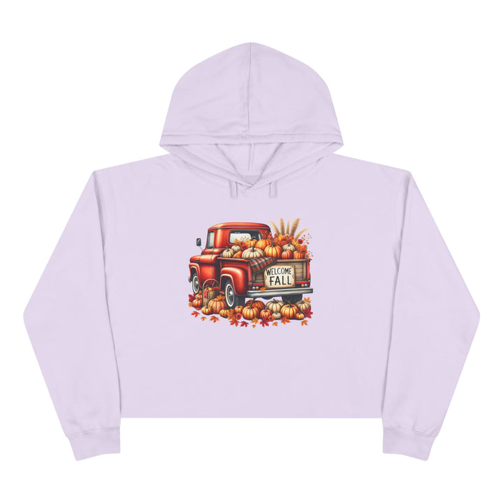 Welcome Fall - Crop Hoodie