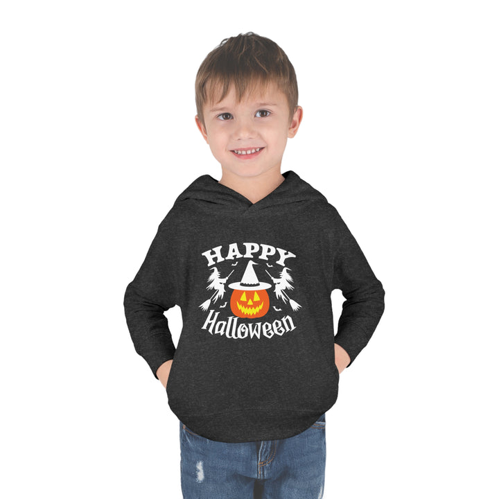 Happy Halloween - Toddler Pullover Fleece Hoodie