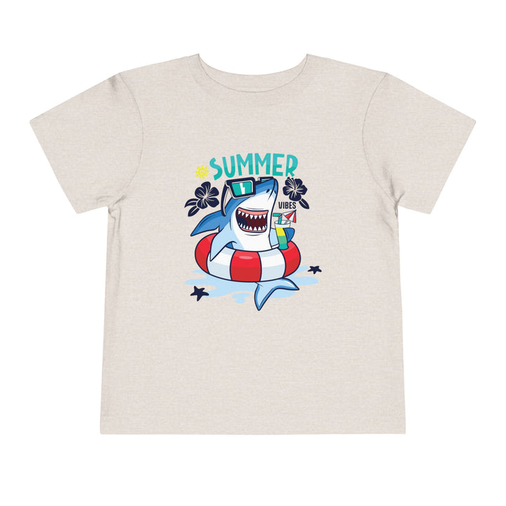 Shark Vibes - Toddler Short Sleeve Tee