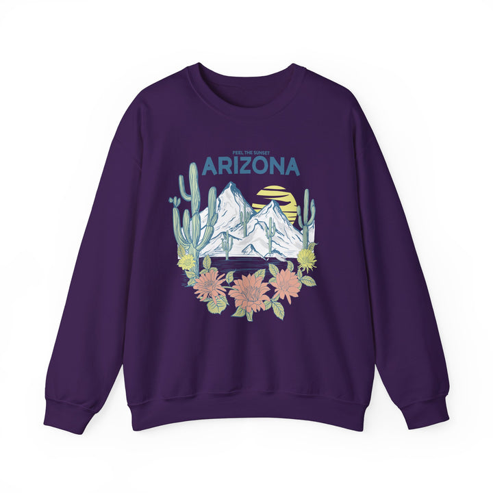 Feel The Sunset Arizona - Unisex Heavy Blend™ Crewneck Sweatshirt