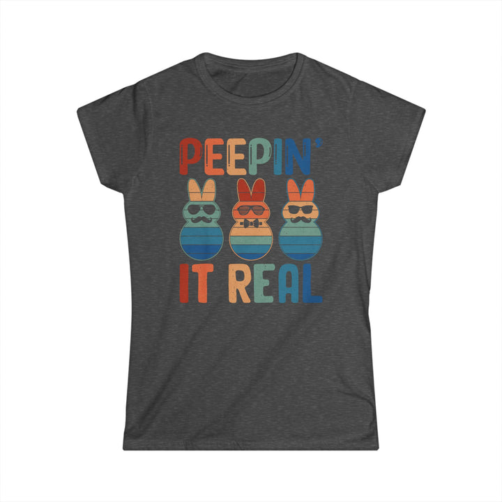 Peepin It Real - Women's Softstyle Tee