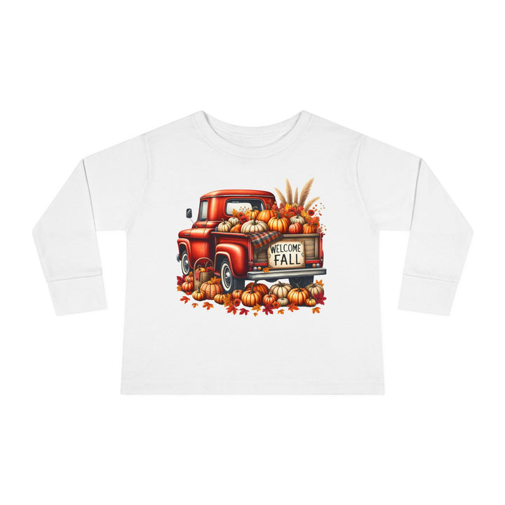 Welcome Fall - Toddler Long Sleeve Tee